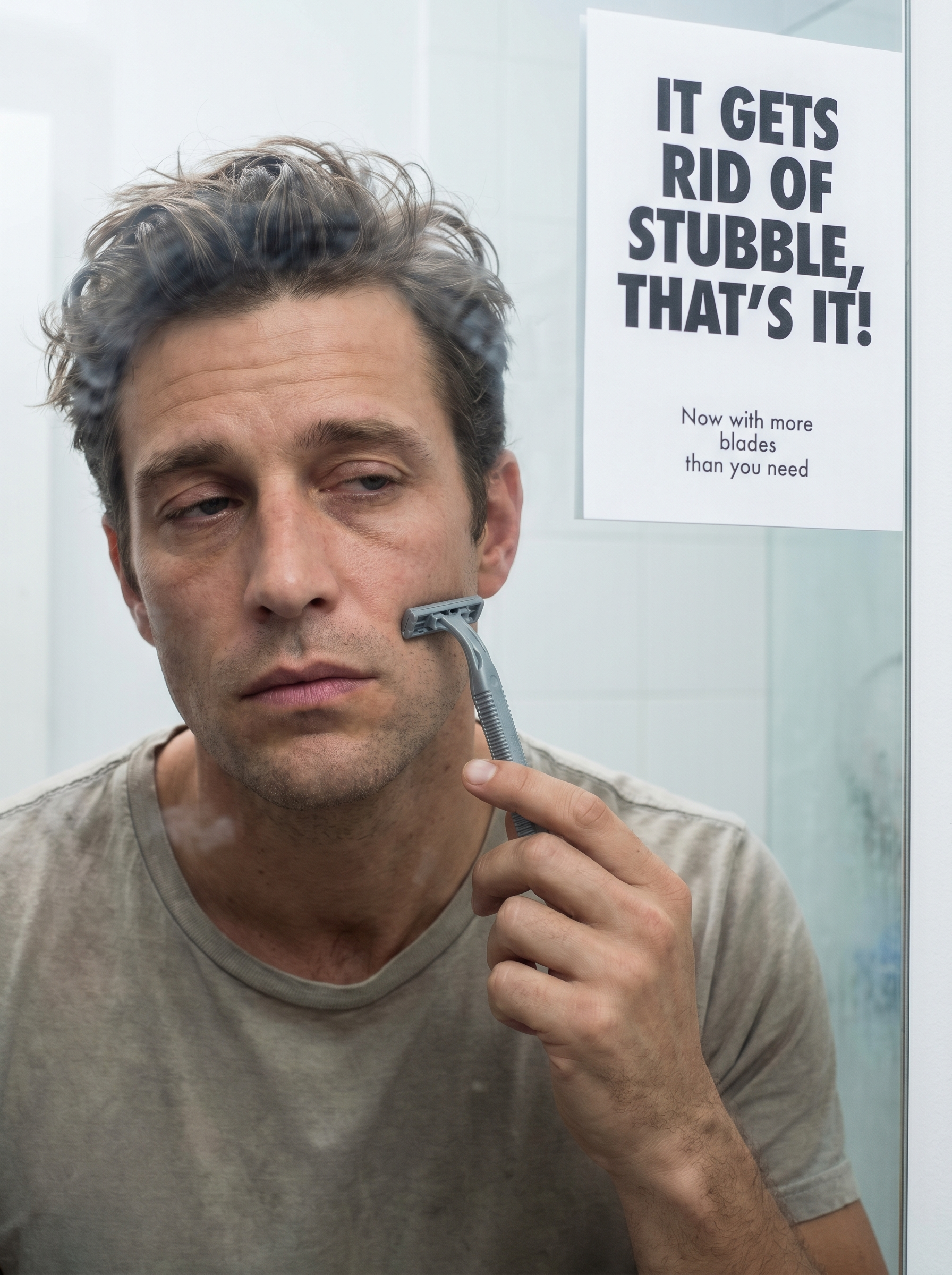 Razor that gets rid of stubble
